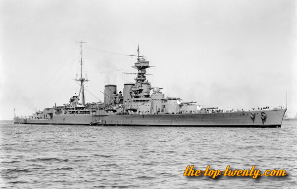 HMS Hood schiff